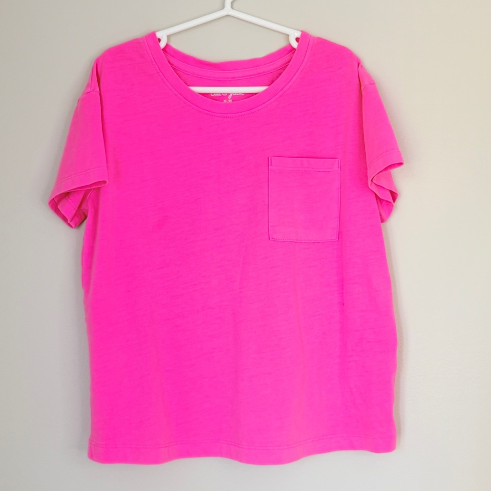 Neon Pink Box Tee | Cat & Jack